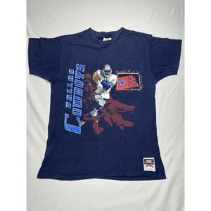 Dallas Cowboy Nutmeg Mills ABC Sports Vintage Tshirt Monday Night‎ Football USA